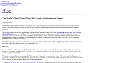 Desktop Screenshot of blog.echonest.com